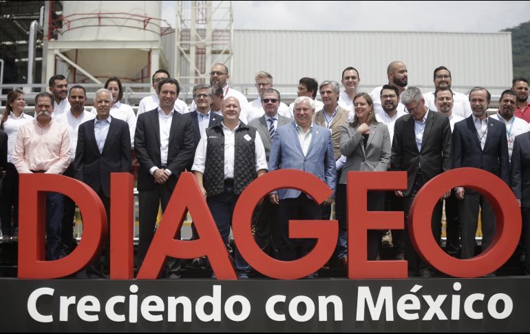 DIAGEO ABRE PLANTA; INVERTIRÁ 250 MDD MÁS EN MÉXICO