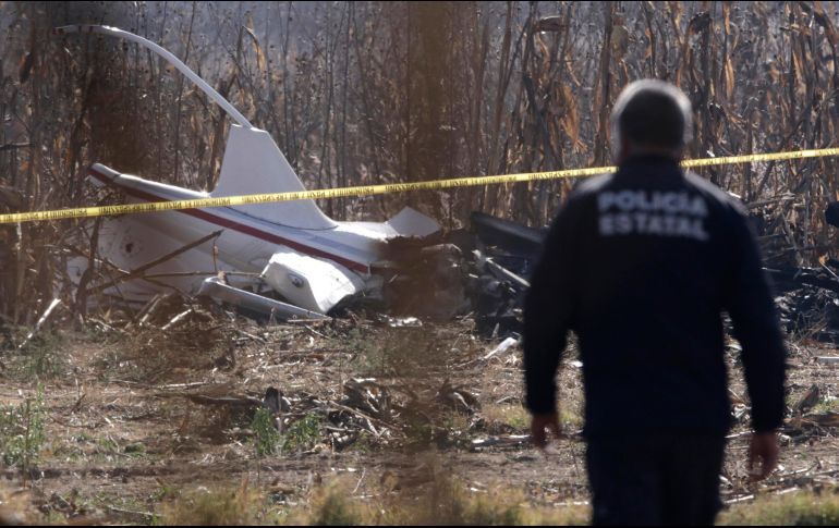 ALISTAN INFORME POR CAÍDA DE HELICÓPTERO DE MARTHA ÉRIKA Y MORENO VALLE