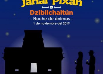 CULTUR Y EL INAH INVITAN AL JANAL PIXAN Y A LA NOCHE DE ÁNIMAS EN DZIBILCHALTÚN
