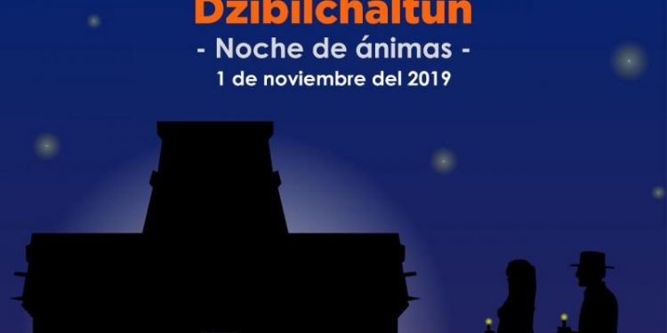 CULTUR Y EL INAH INVITAN AL JANAL PIXAN Y A LA NOCHE DE ÁNIMAS EN DZIBILCHALTÚN