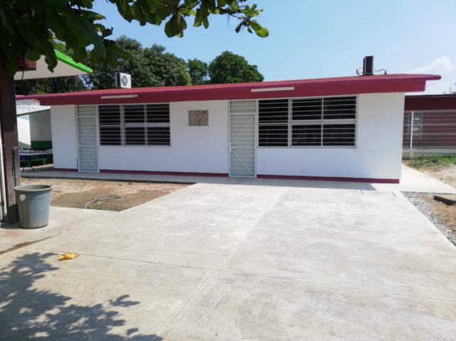 ENTREGA ITIFE AULAS EN KÍNDER DE FRONTERA