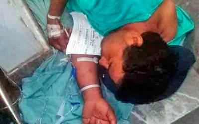 INVESTIGAN IMÁGENES DE PACIENTE DEL JUAN GRAHAM QUE DORMÍA EN EL SUELO