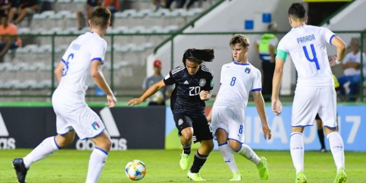 MÉXICO CAE ANTE ITALIA Y COMPROMETE SU LUGAR EN MUNDIAL SUB 17