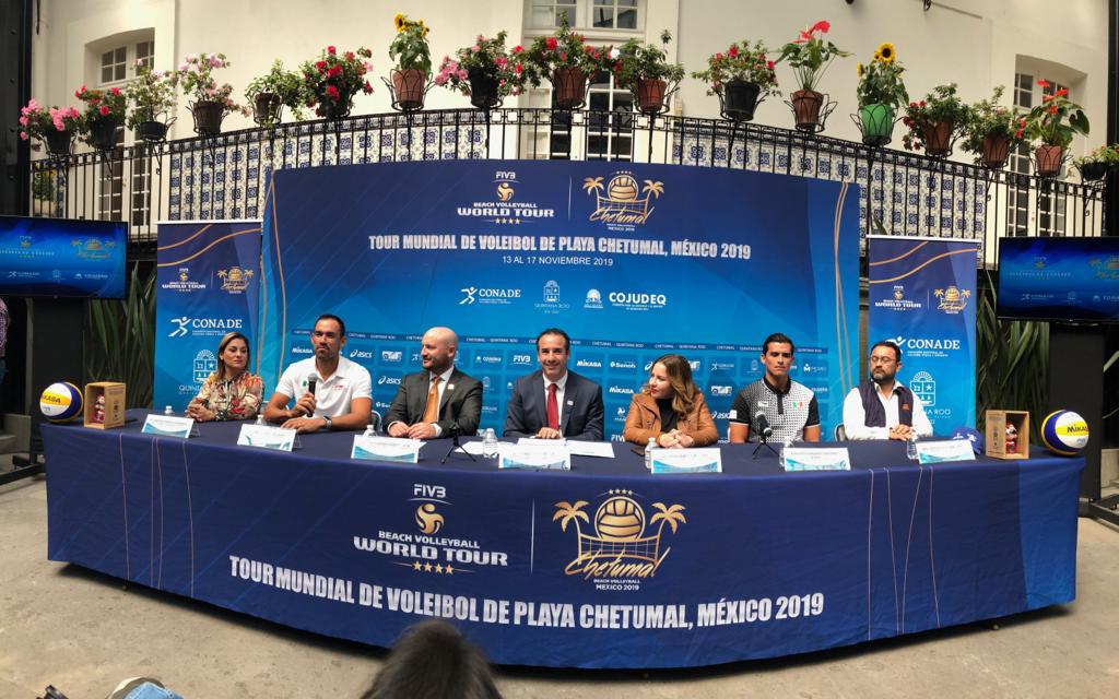 LOS MEJORES JUGADORES DEL MUNDO DE VOLEIBOL DE PLAYA EN CHETUMAL