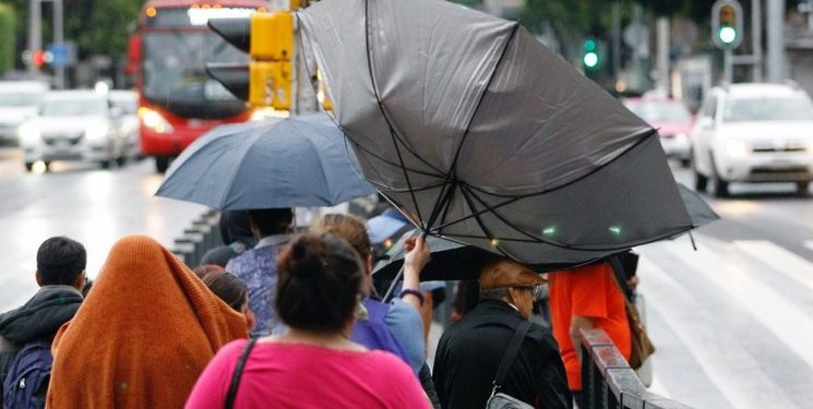 PRONOSTICAN LLUVIAS FUERTES DE JUEVES A DOMINGO