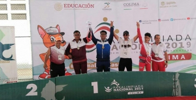TRES MEDALLAS PARA TABASCO EN LA PARALIMPIADA NACIONAL 2019