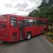 Autobús de pasajeros involucrado en accidente vehicular en «El Ceviche»