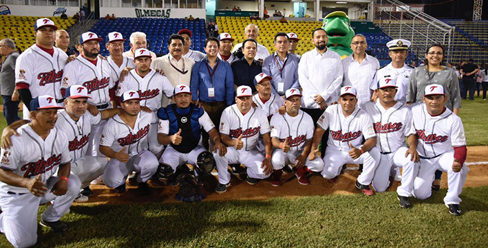 INAUGURAN EN TABASCO PRIMER TORNEO NACIONAL DE BEISBOL