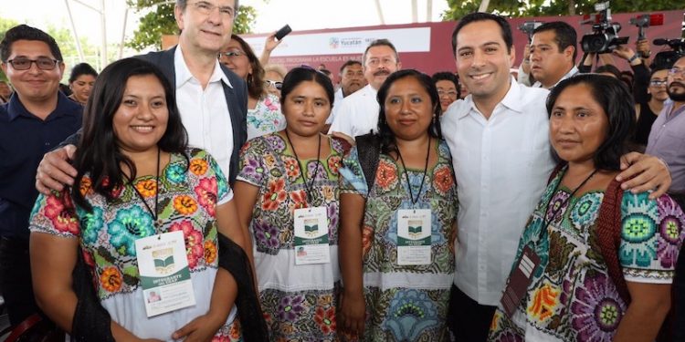 INICIA EN YUCATÁN EL PROGRAMA «LA ESCUELA ES NUESTRA»