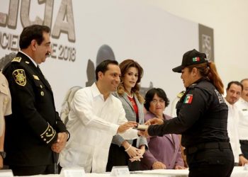 YUCATÁN, CON EL MAYOR PORCENTAJE DE POLICÍAS CAPACITADOS EN EL PAÍS
