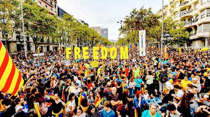 CATALUÑA, EL DESAFÍO INDEPENDENTISTA  DE ESPAÑA
