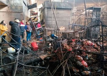 MÁS DE 800 LOCATARIOS AFECTADOS POR INCENDIO EN LA MERCED