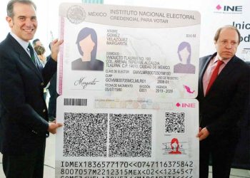 INE CREARÁ NUEVA CREDENCIAL «INFALSIFICABLE» CON CÓDIGO QR Y 24 MEDIDAS E SEGURIDAD