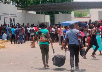 CARAVANA MIGRANTE PODRÍA ENTRAR A MÉXICO EN ENERO: SEGOB