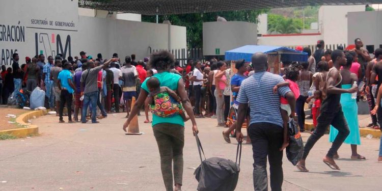 CARAVANA MIGRANTE PODRÍA ENTRAR A MÉXICO EN ENERO: SEGOB