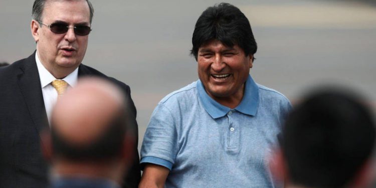 EVO MORALES AGRADECE A LÓPEZ OBRADOR POR ASILO POLÍTICO