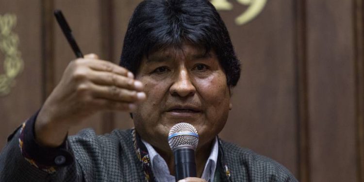 EVO MORALES LANZA SU PRIMERA ARENGA POLÍTICA DESDE ARGENTINA