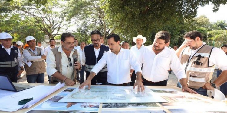 INTENSA GIRA DE TRABAJO DEL GOBERNADOR MAURICIO VILA DOSAL POR EL ORIENTE DEL ESTADO