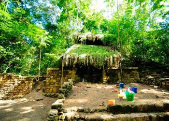 INAH CONFIRMA EL DESCUBRIMIENTO DE UN PALACIO MAYA EN LA ZONA ARQUEOLÓGICA DE KULUBÁ, EN YUCATÁN