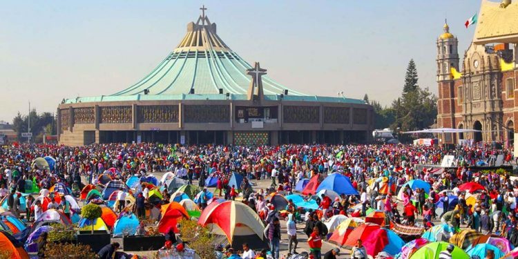MÁS DE DOS MILLONES DE PEREGRINOS LLEGAN A LA BASÍLICA DE GUADALUPE