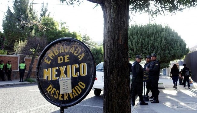 MÉXICO LLEVARÁ A LA CIJ DISPUTA CON BOLIVIA POR LA EMBAJADA