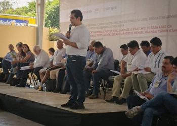 REALIZAN CONSULTA DEL TREN MAYA EN CINCO ESTADOS
