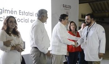 RECIBE TABASCO AMBULANCIAS, BIENES INFORMÁTICOS E INSUMOS DONADOS POR EL GOBIERNO FEDERAL