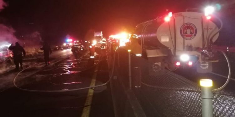 ACCIDENTE EN LA CARRETERA GUADALAJARA – ZAPOTLANEJO DEJA 14 MUERTOS
