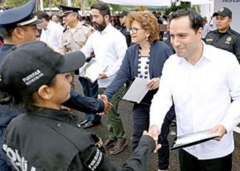 YUCATÁN, CON EL MAYOR PORCENTAJE DE POLICÍAS CAPACITADOS EN EL PAÍS
