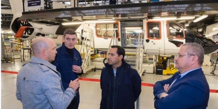 AIRBUS INSTALARÁ EN YUCATÁN UNA ESCUELA DE PILOTOS DE HELICÓPTEROS