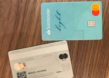 ANTE FRAUDES, SANTANDER BORRA LOS NÚMEROS EN SUS TARJETAS