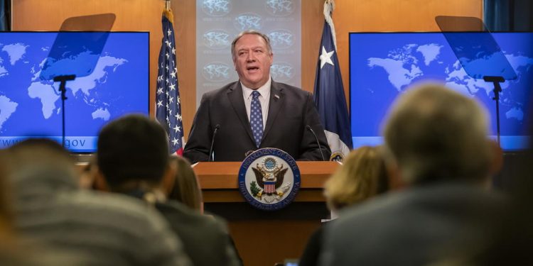 ATAQUES CONTRA IRÁN, APEGADOS A LA LEY: POMPEO