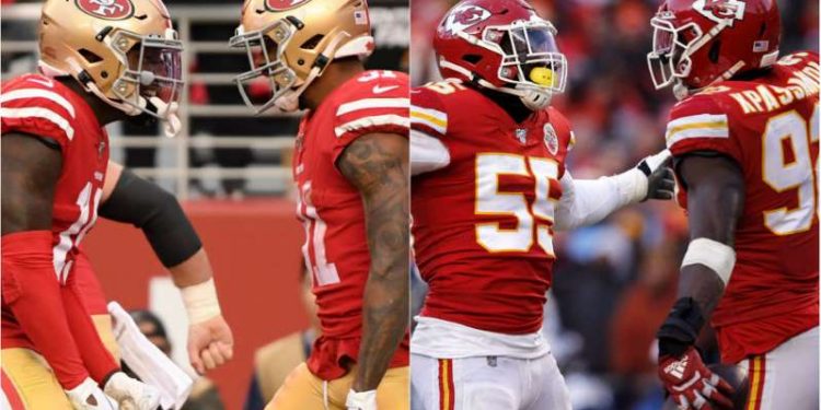 KANSAS CITY CHIEFS VS SAN FRANCISCO 49ERS, ASÍ QUEDA EL PARTIDO DEL SUPER BOWL LIV