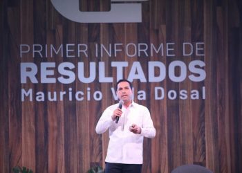 CON UN LLAMADO A LA UNIDAD, PRESENTA MAURICIO VILA DOSAL SU PRIMER INFORME DE RESULTADOS