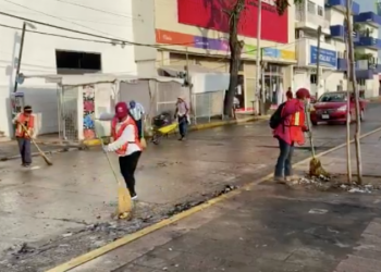 DESPLIEGA AYUNTAMIENTO DE CENTRO BRIGADA ESPECIAL DE LIMPIA Y RECOLECCIÓN DE BASURA