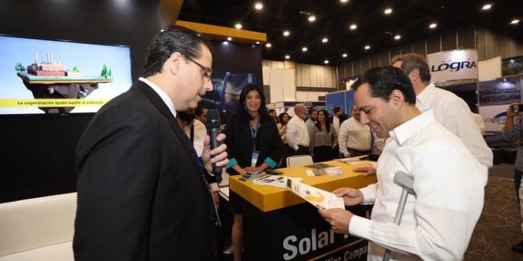 EL GOBERNADOR MAURICIO VILA DOSAL INAUGURA LA EXPO FORO DE ENERGÍA YUCATÁN 2020