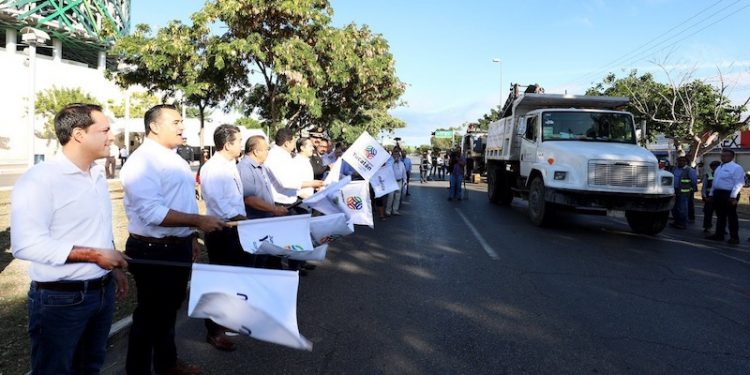EL GOBIERNO DEL ESTADO Y EL AYUNTAMIENTO DE MÉRIDA PONEN EN MARCHA LA REPAVIMENTACIÓN DE PROLONGACIÓN PASEO DE MONTEJO
