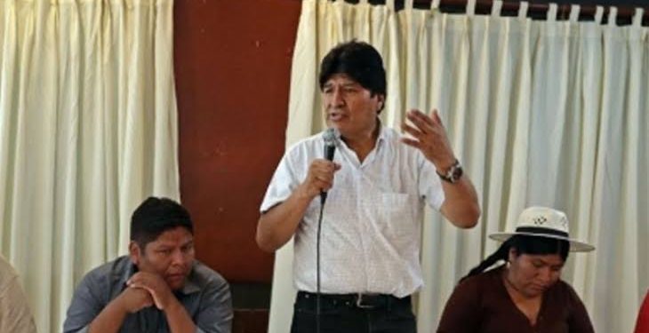 «GOLPISTAS» QUIEREN SILENCIARME: EVO MORALES