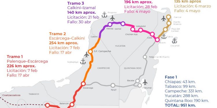 EL 30 DE ABRIL INICIA OBRA DEL TREN MAYA