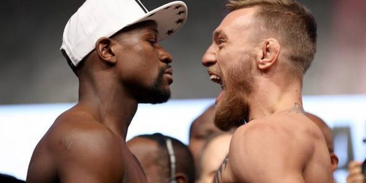 MAYWEATHER RETA A MCGREGOR Y A NURMAGOMEDOV