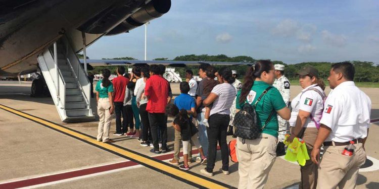 MÉXICO COMIENZA A REPATRIAR MIGRANTES A CENTROAMÉRICA