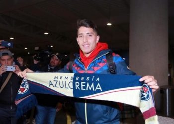 SANTIAGO CÁCERES LLEGA A MÉXICO PARA UNIRSE AL AMÉRICA