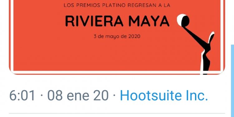 PREMIOS PLATINO ELIGEN DE NUEVO A QUINTANA ROO COMO SU SEDE