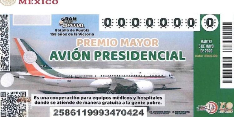 AMLO PRESENTA DISEÑO DEL ‘CACHITO’ PARA RIFA DE AVIÓN PRESIDENCIAL