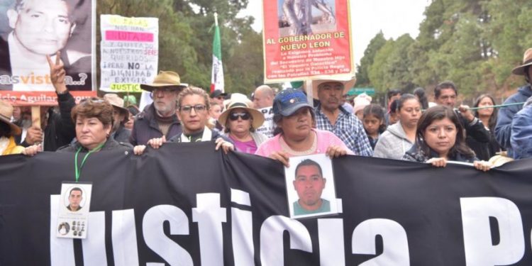 AVANZA LA CAMINATA POR LA PAZ; ADRIÁN LEBARÓN PIDE PERDER EL MIEDO PARA CLAMAR JUSTICIA