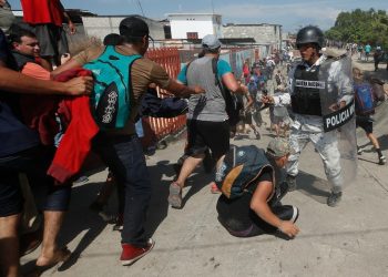 CNDH CONDENA ACTOS DE VIOLENCIA CONTRA MIGRANTES EN FRONTERA SUR