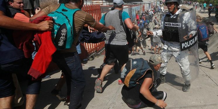 CNDH CONDENA ACTOS DE VIOLENCIA CONTRA MIGRANTES EN FRONTERA SUR