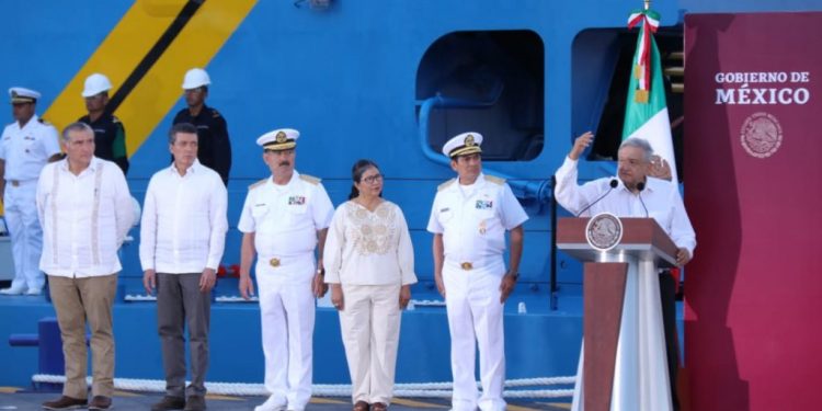 AMLO: EN ‘LA HORA DEL SURESTE’, PUERTO DE FRONTERA VOLVERÁ A SER ESTRATÉGICO