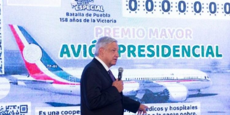 ES MUY PROBABLE LA RIFA DEL AVIÓN PRESIDENCIAL: LÓPEZ OBRADOR