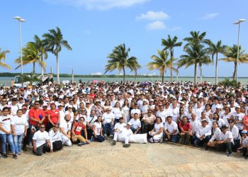 SUPERVISA MARA LEZAMA PRIMERA LIMPIEZA DE TAJAMAR, LUEGO DE SER REABIERTO